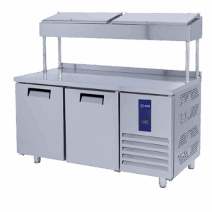 MAKE UP REFRIGERATORS - W/2 DOORS - HIGH - AIM 156M3