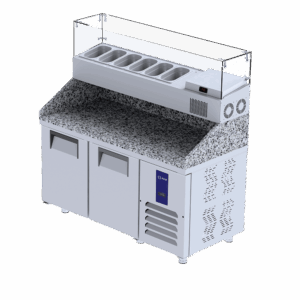 MAKE UP REFRIGERATORS - W/MARBLE - AIM 158M3