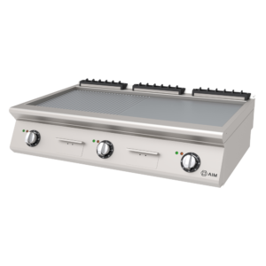 ELECTRICAL GRILLS - 1/2 RIBBED 1/2 SMOOTH SURFACE - AIM AEI127-ND