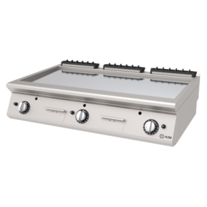 GAS GRILLS - SMOOTH SURFACE - CHROME - AIM AGI127-DK