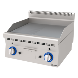 GAS GRILLS - 1/2 RIBBED 1/2 SMOOTH SURFACE - AIM AGI66-ND