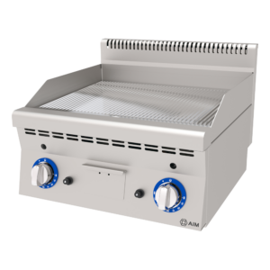 GAS GRILLS - RIBBED SURFACE - CHROME - AIM AGI66-NK