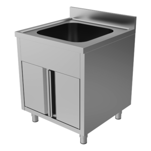 SINK WITH SWING DOORS - SCK-60-70