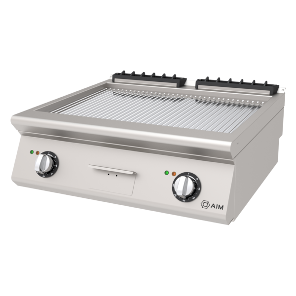 ELECTRICAL GRILLS - RIBBED SURFACE - CHROME - AIM AEI87-NK