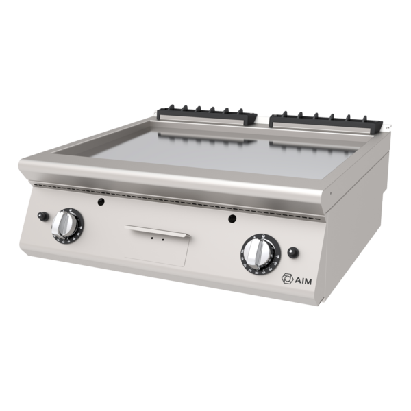 GAS GRILLS - SMOOTH SURFACE - CHROME - AIM AGI87-DK