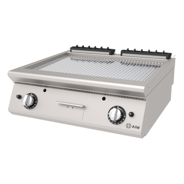 GAS GRILLS - RIBBED SURFACE - CHROME - AIM AGI87-NK