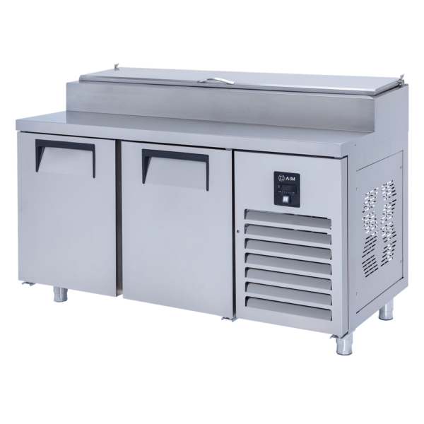 MAKE UP REFRIGERATORS - W/2 DOORS - SHORT - AIM 157MS3