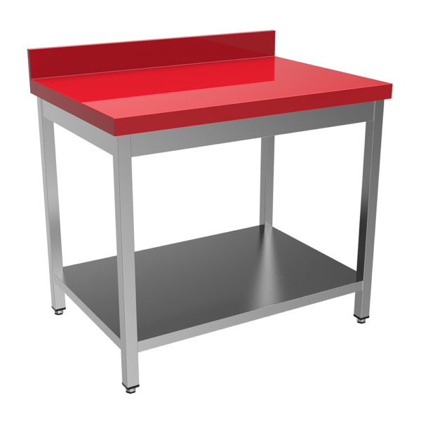 POLYETHYLENE WORKTABLE - BOTTOM SHELF (WELDED) - WTFP-100608